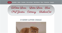 Desktop Screenshot of edenlover.com